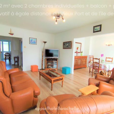 Appartement T3 Lumineux Et Tout Confort De 72 M2 Avec Parking Privatif La Rochelle  Eksteriør billede